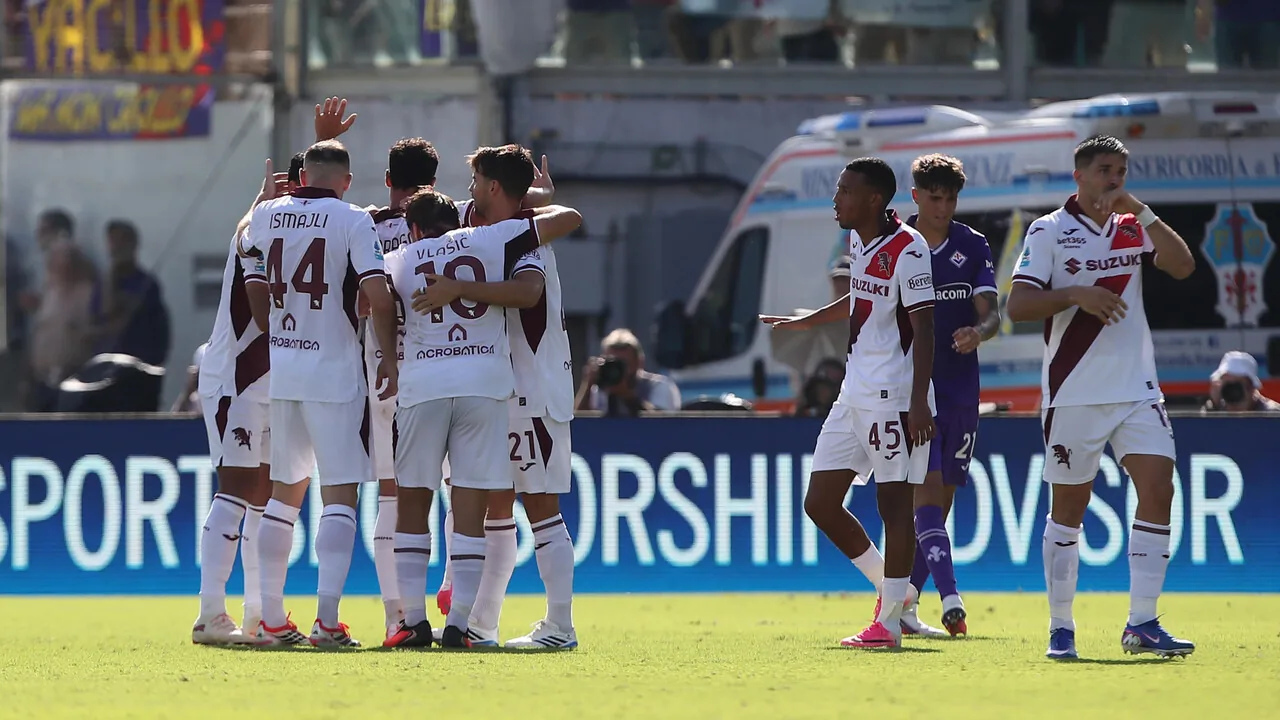 Torino rimonta la Fiorentina al Franchi con gol di Mandragora e Adams